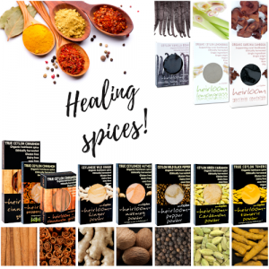 HEIRLOOM Organic Spice range