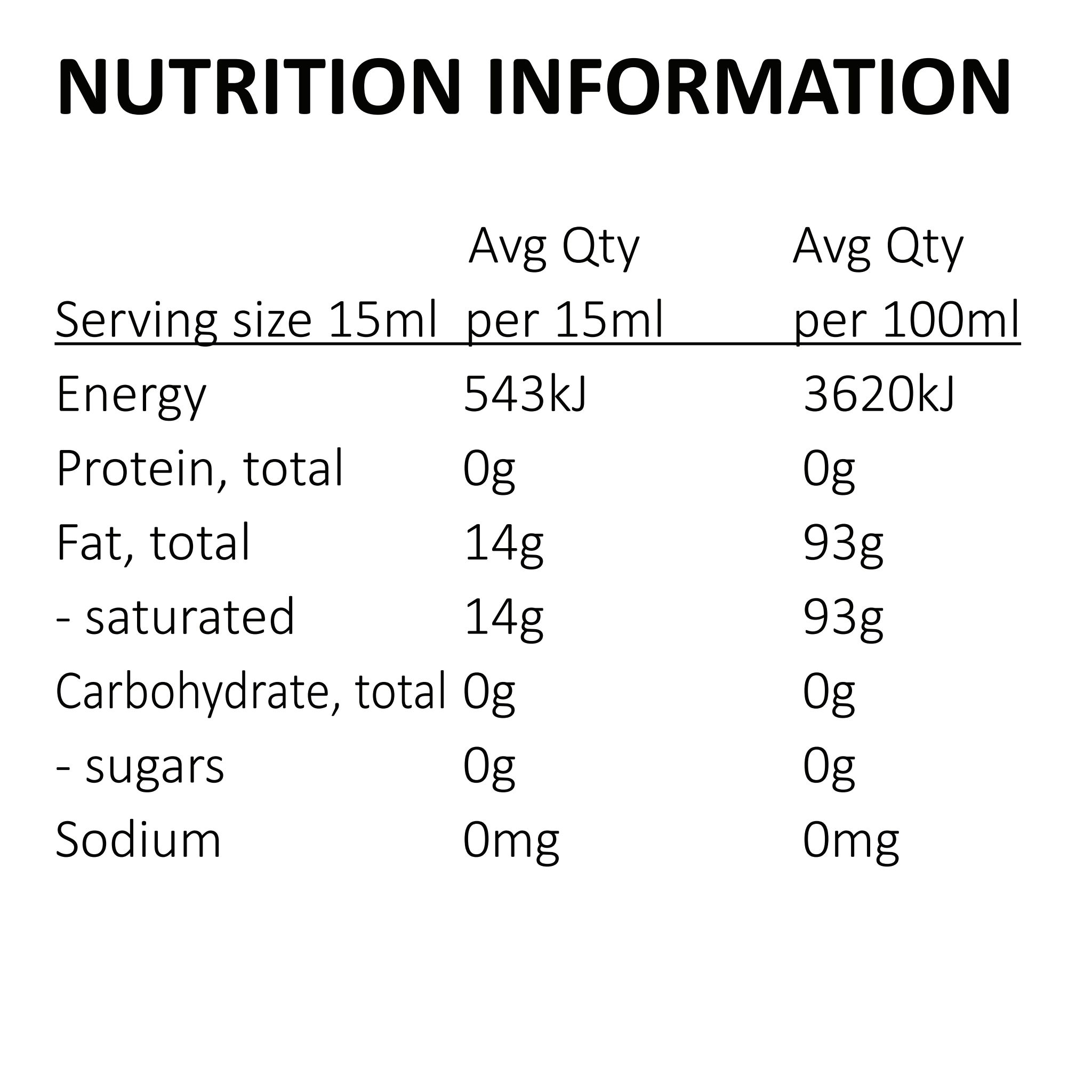 Organic MCT Coconut Oil Ceylon Kokonati