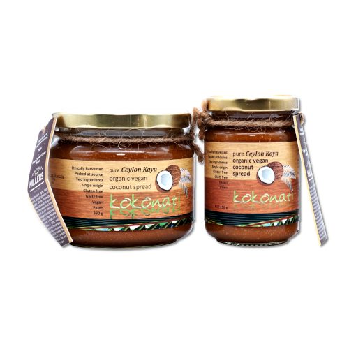 Organic Coconut Jam (Vegan Kaya) Ceylon Kokonati