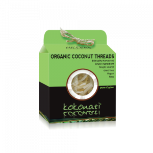 Kokonati Organic Coconut Threads 250g box