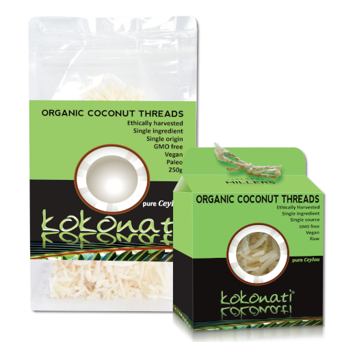 Kokonati Organic Coconut Threads 250g