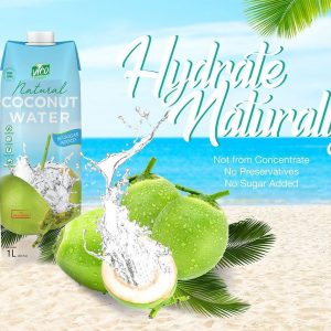 VICO 100% Natural Coconut Water 330ml Tetrapak NO added sugar
