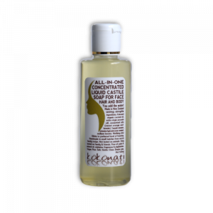 Kokonati Liquid Castile Soap for Face, Body & Hair with Organic coconut oil 125ml