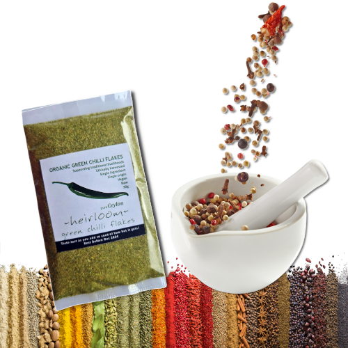 Organic Green Chilli Powder 30g