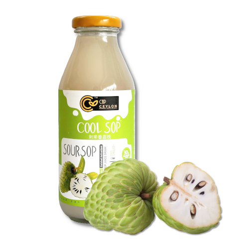 Organic Soursop juice 370ml glass Ceylon Kokonati